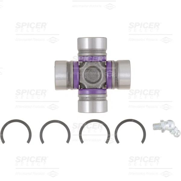 25-103X – DANA SPICER Universal Joint, Spicer 1000SG Inside Snap Ring Smooth Cups 0.938 Inch Cups 1.5 Inch Yoke Span ...